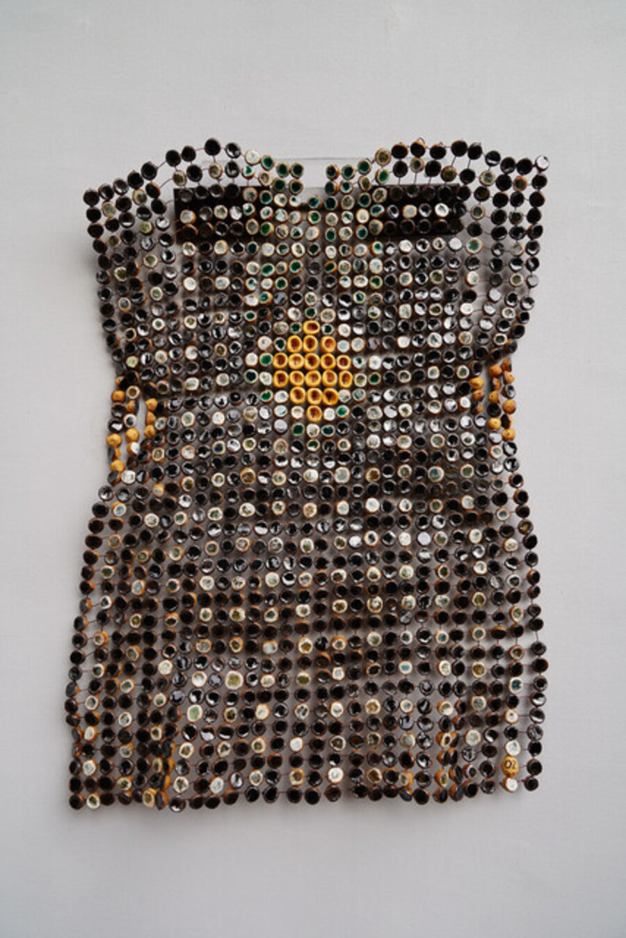 Ada’s Beaded Dress with Hansa Yellow Embroidery II