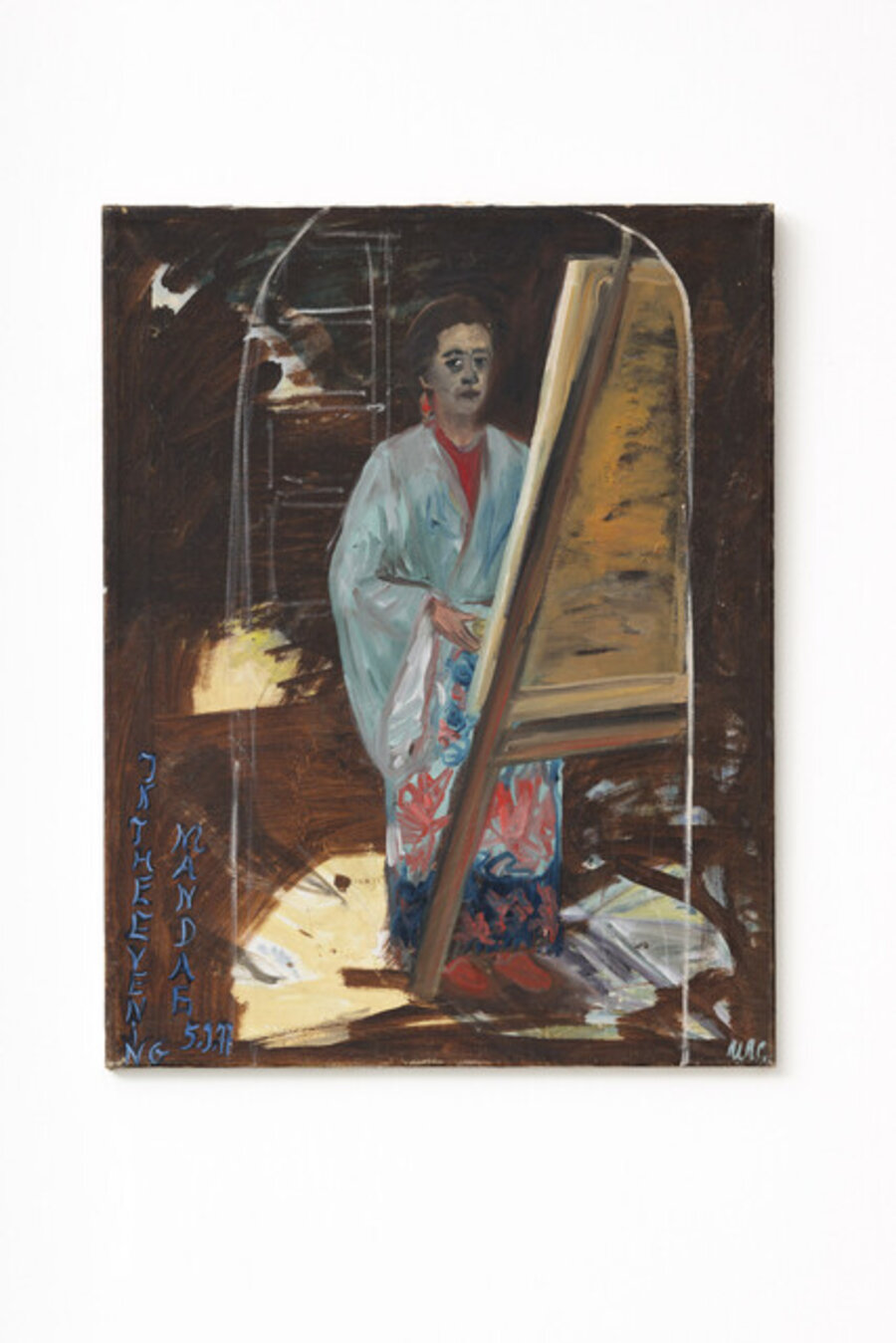 Self-portrait at Night