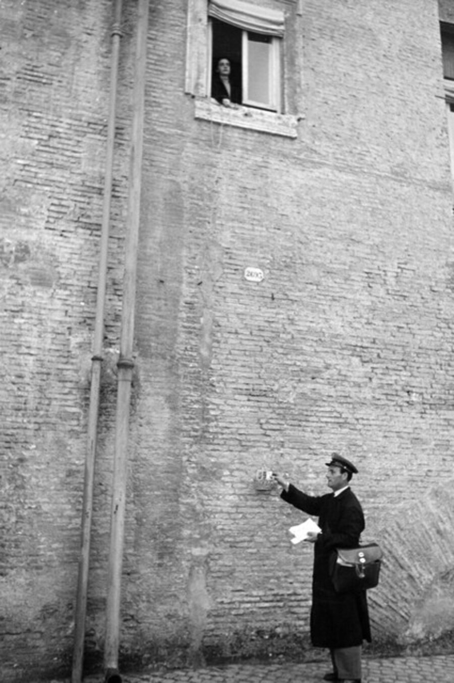 the postman doesn't need to ring the bell..