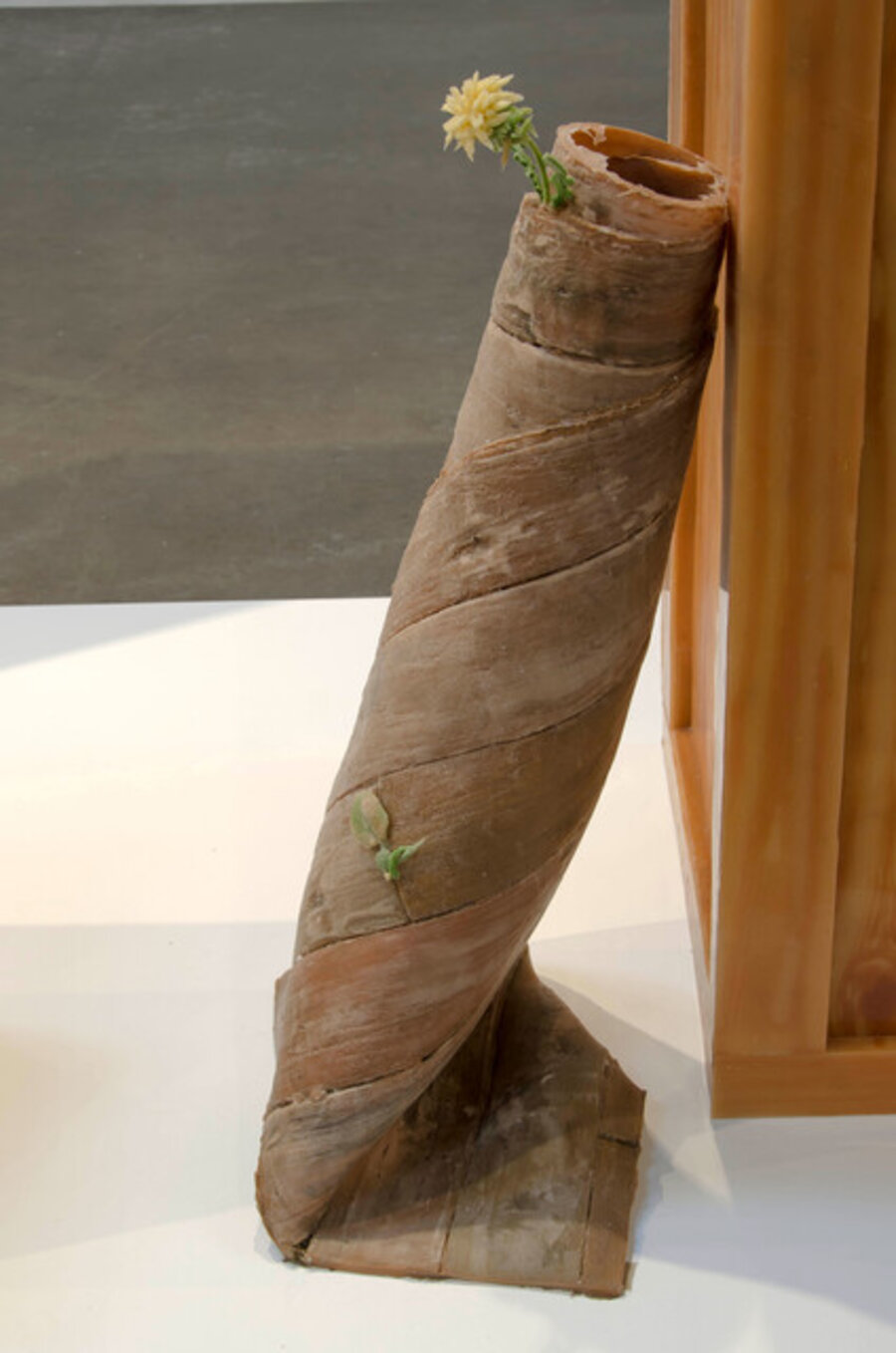 Rolled-up Floor with Dandelion