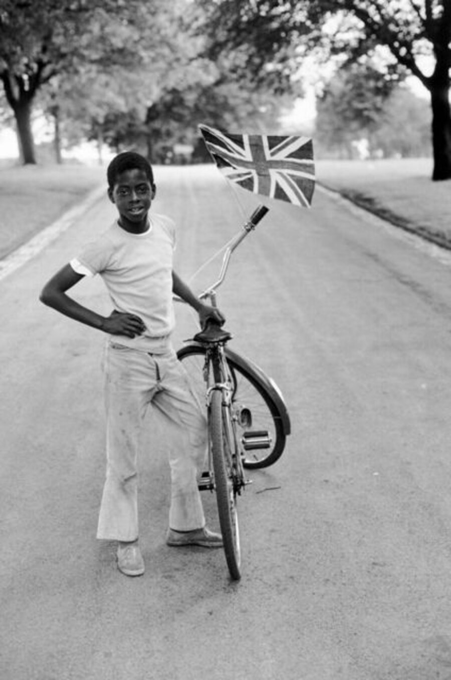 Boy with Flag, Handsworth Park