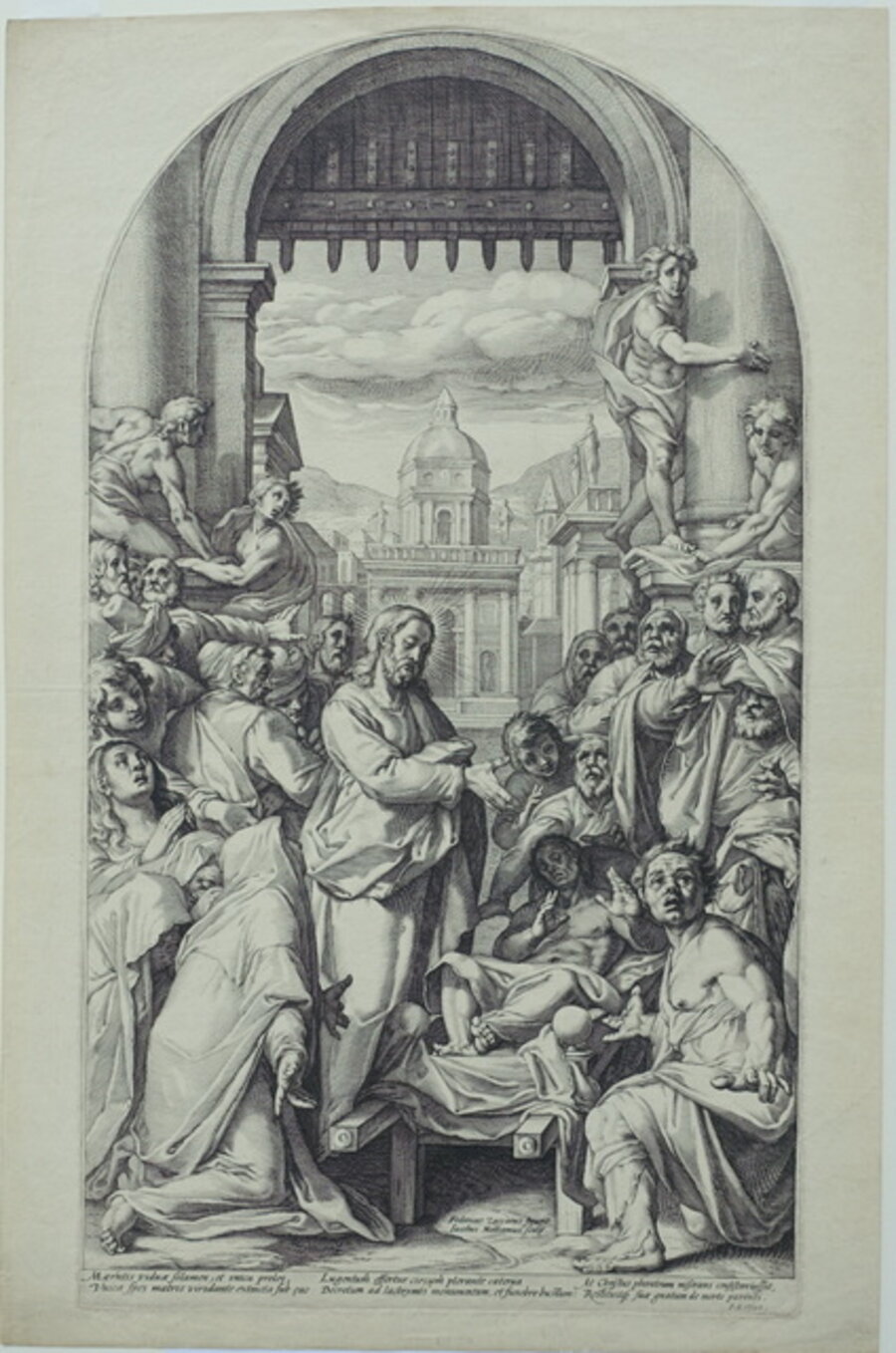 Christ raising the Son of the Widow of Nain