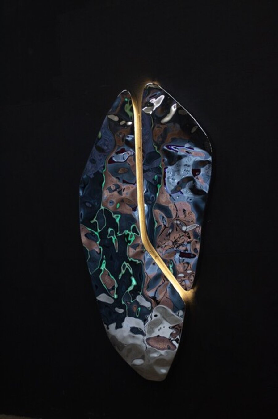 Chrome Wall Sculpture