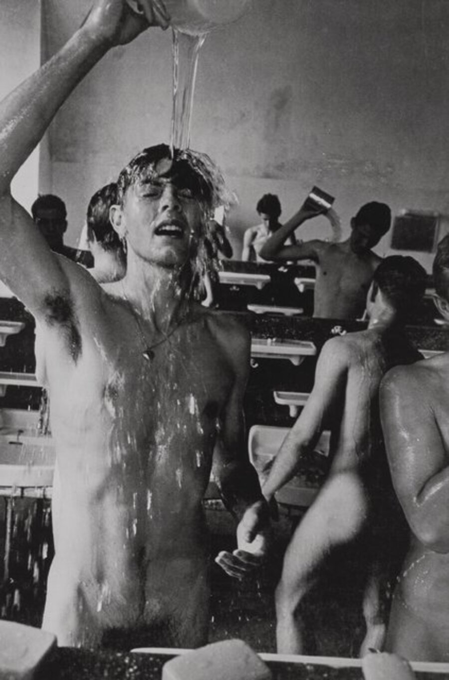 Mike in the "Shower", Schule Schloss Salem, Germany