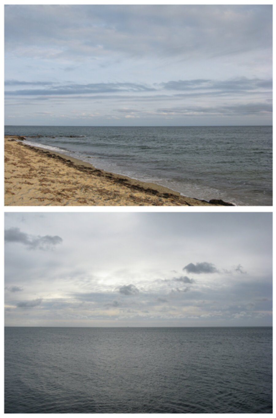 View of the Atlantic Ocean / View of the English Channel