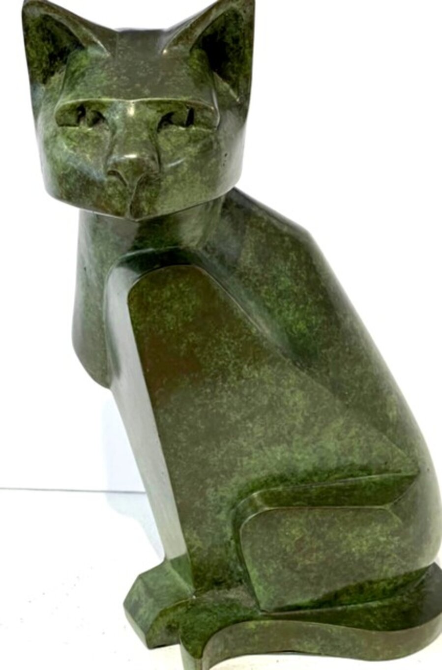 Cat (Knight, CR-406) Cast bronze sculpture by renowned British Pop artist