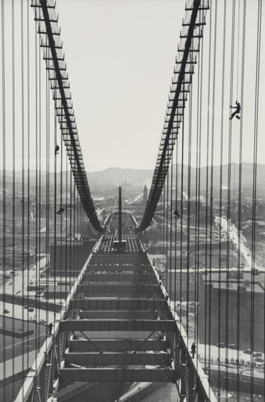 Three Images of the Bay Bridge Construction (3 works)