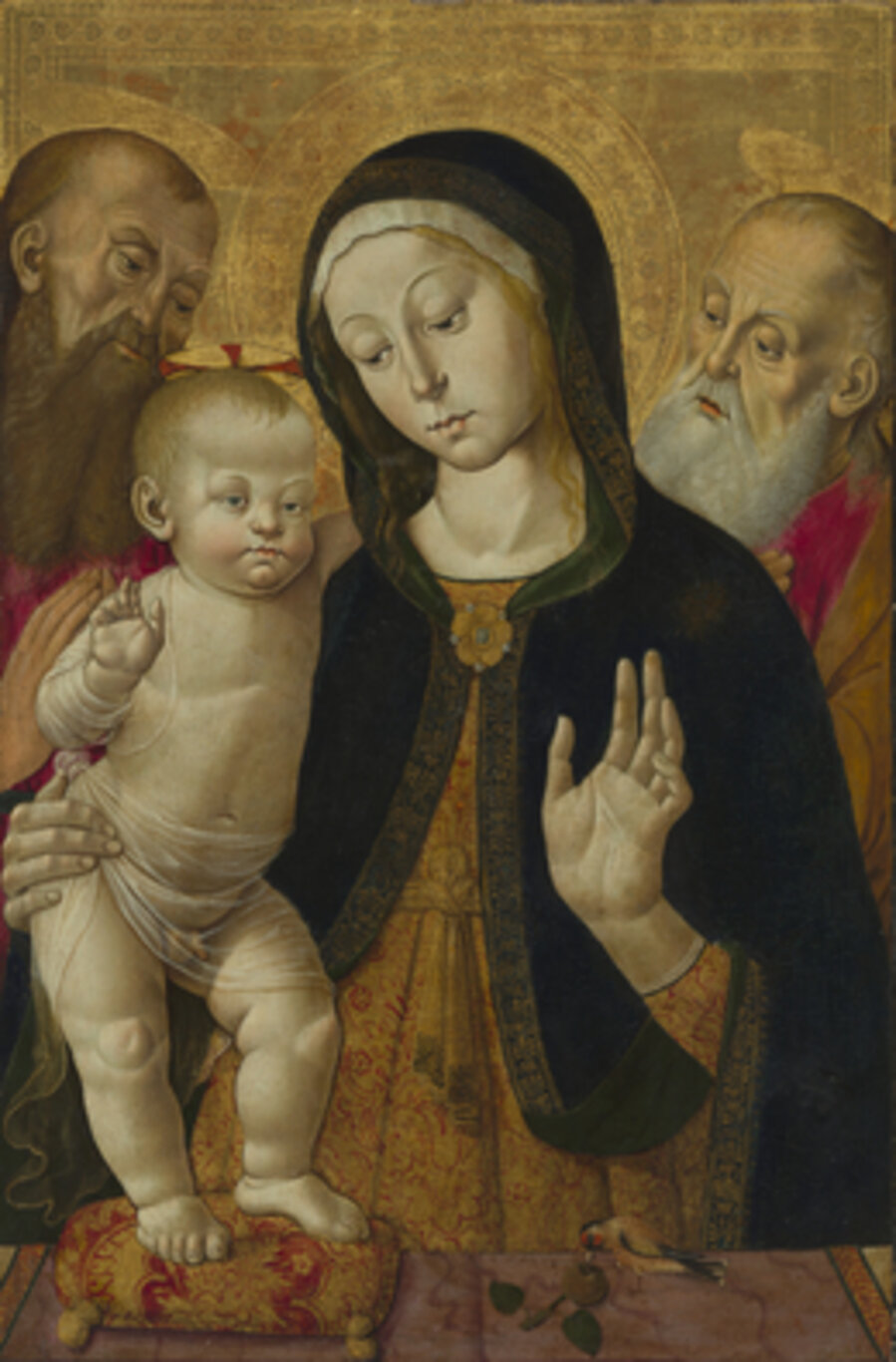 Madonna and Child with Two Hermit Saints