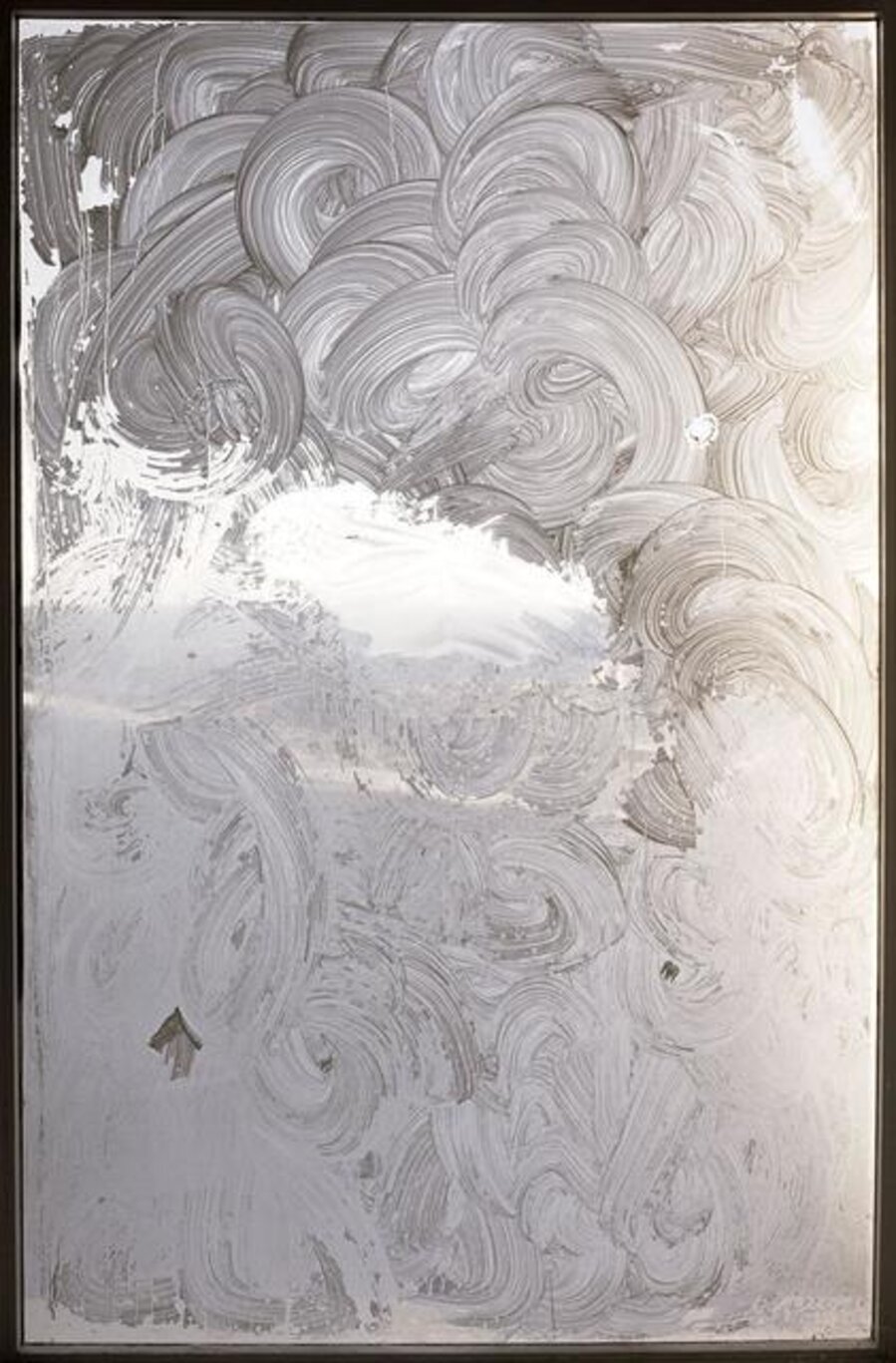 S/T (Abstracta mancha blanca)