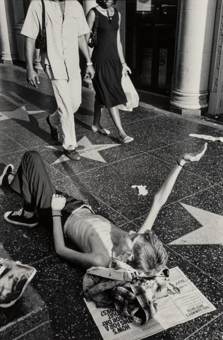 The Sugar Daddy's Motel Room and Untitled (Hollywood Walk of Fame) (two works)
