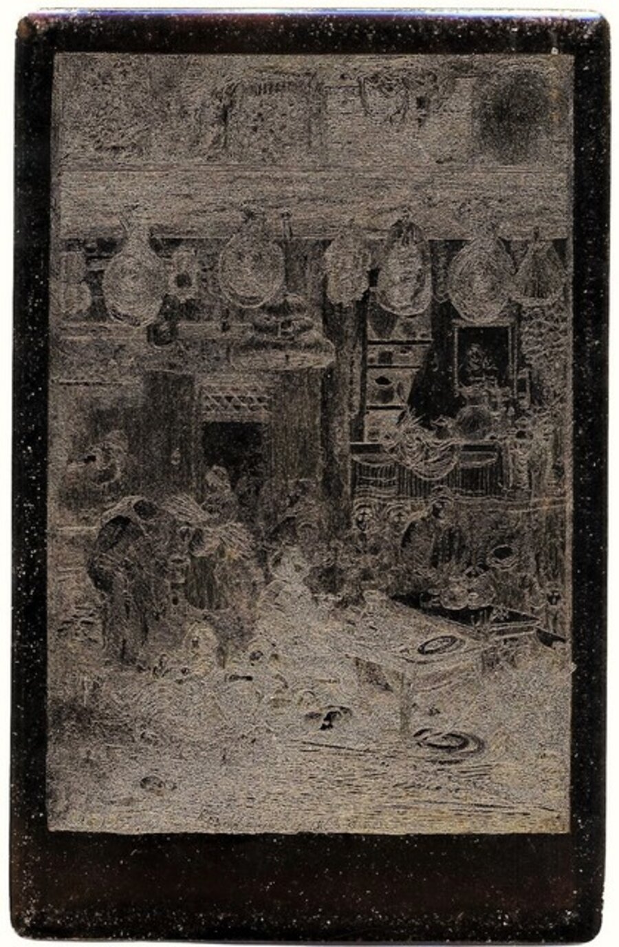 Intérieur Moldave - Original Copperplate