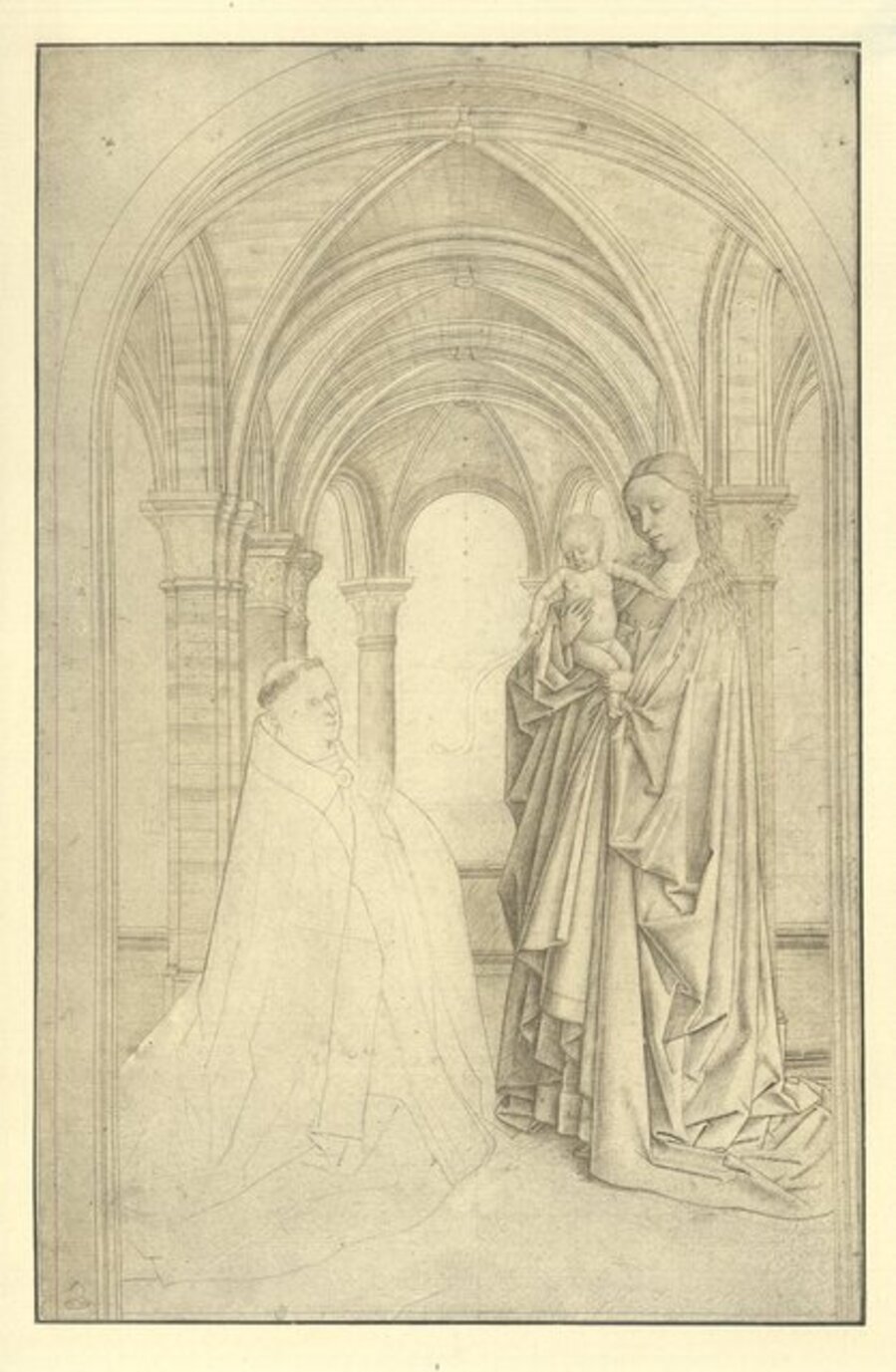 Madonna and Donor (an Ecclesiastic)