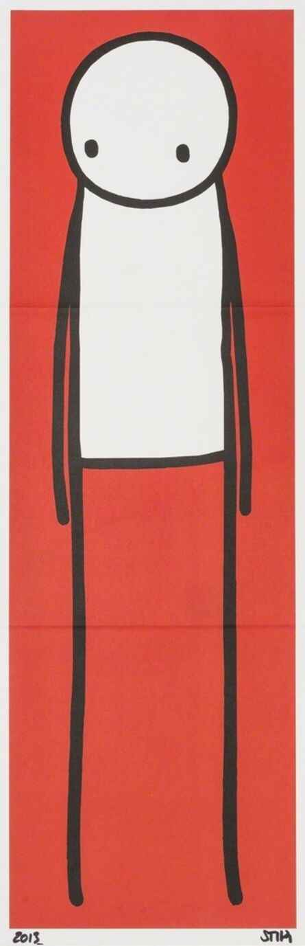 Stik, ‘Standing Figure (Red)’, 2013