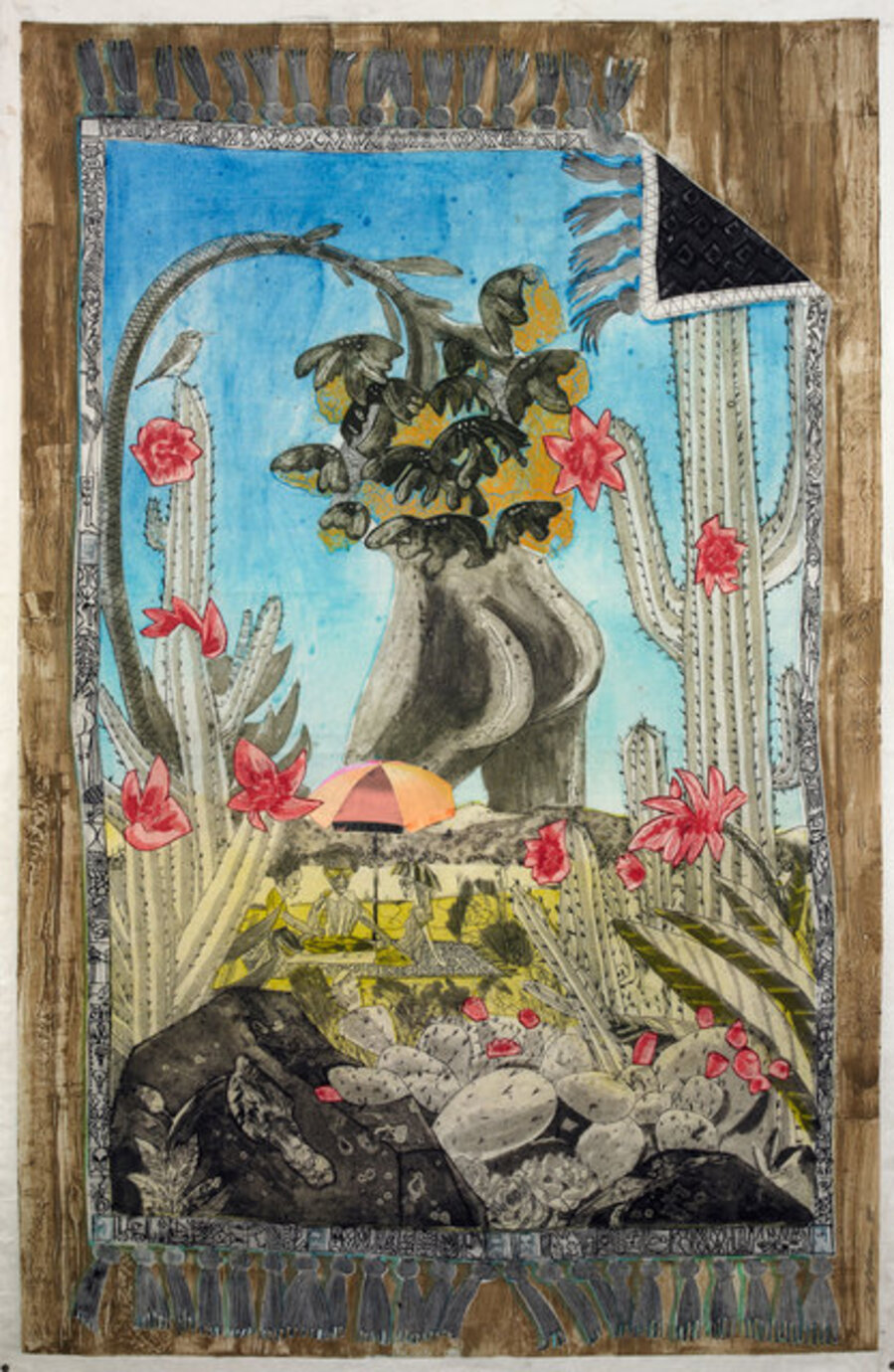 In the Desert: Mooning