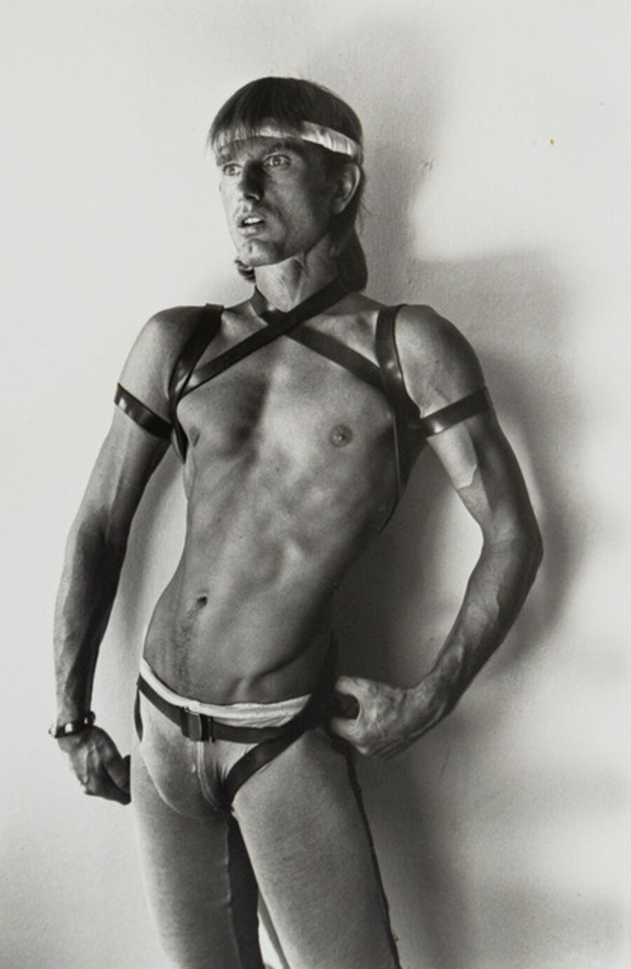Self Portrait in Leather Harness