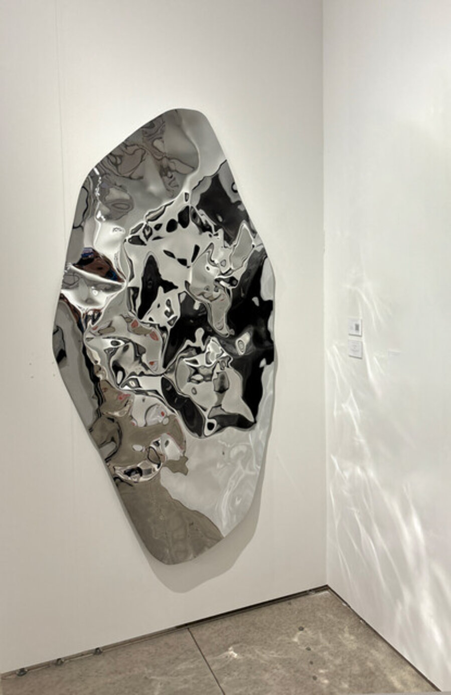 Chrome Wall Piece