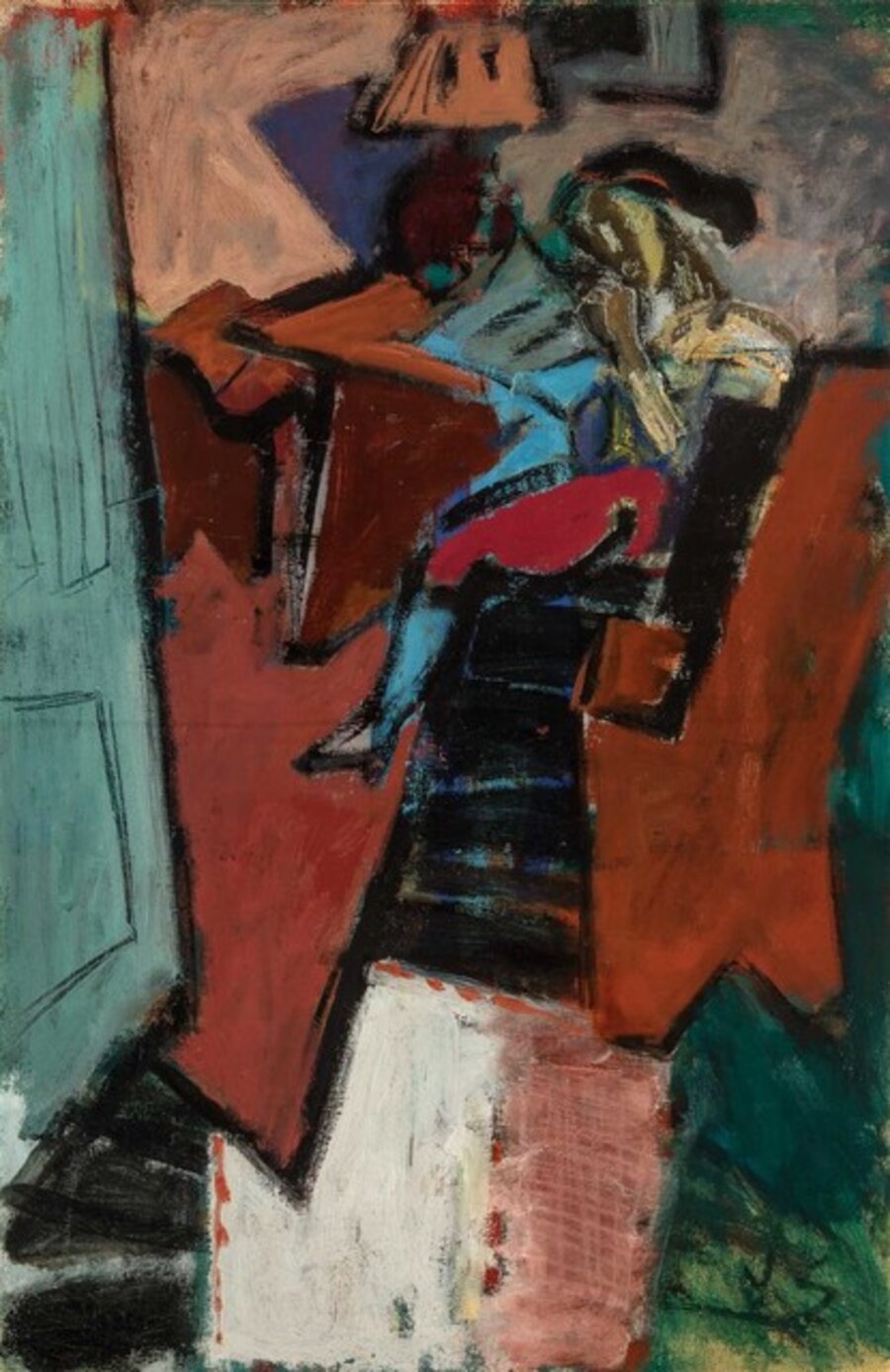 Woman in Interior