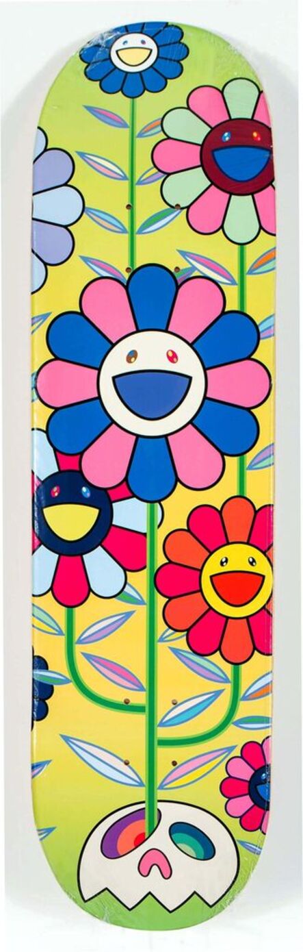 Takashi Murakami, ‘Takashi Murakami Flowers skateboard deck (Takashi Murakami flowers)’, 2018