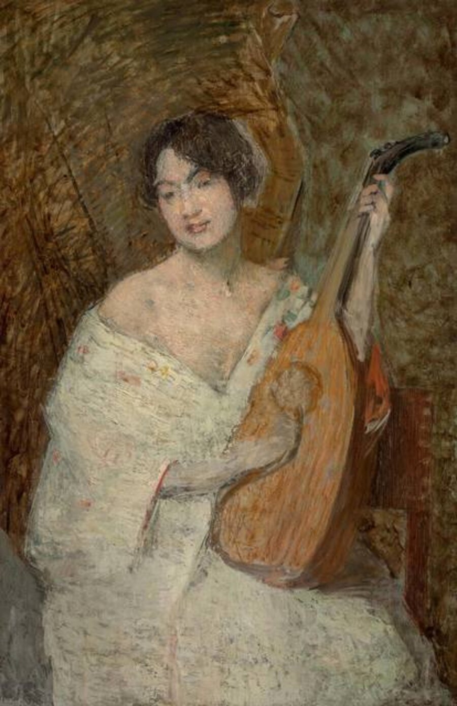 Lady with Mandolin
