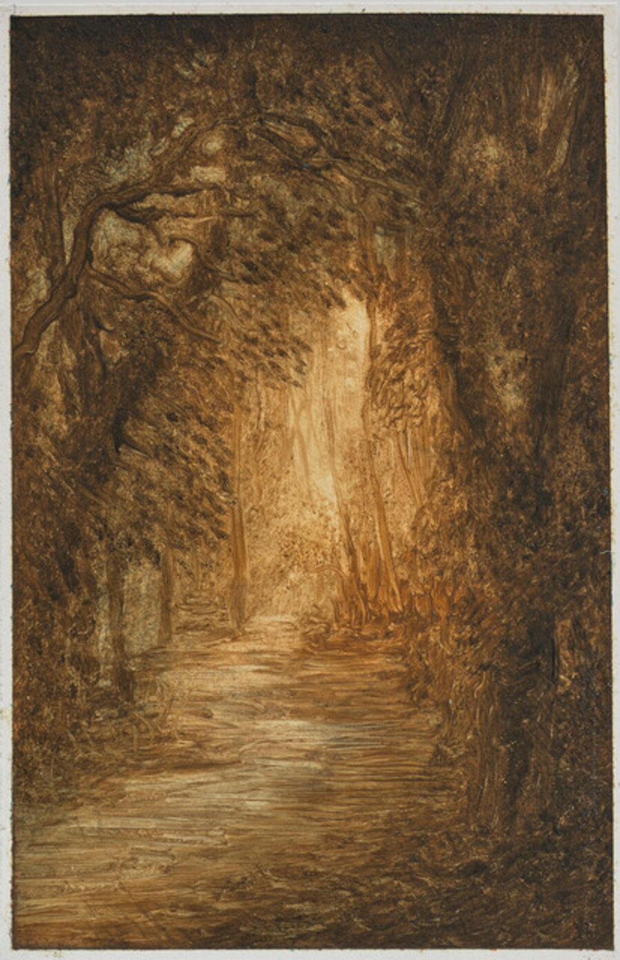 Study For Golden Cascade