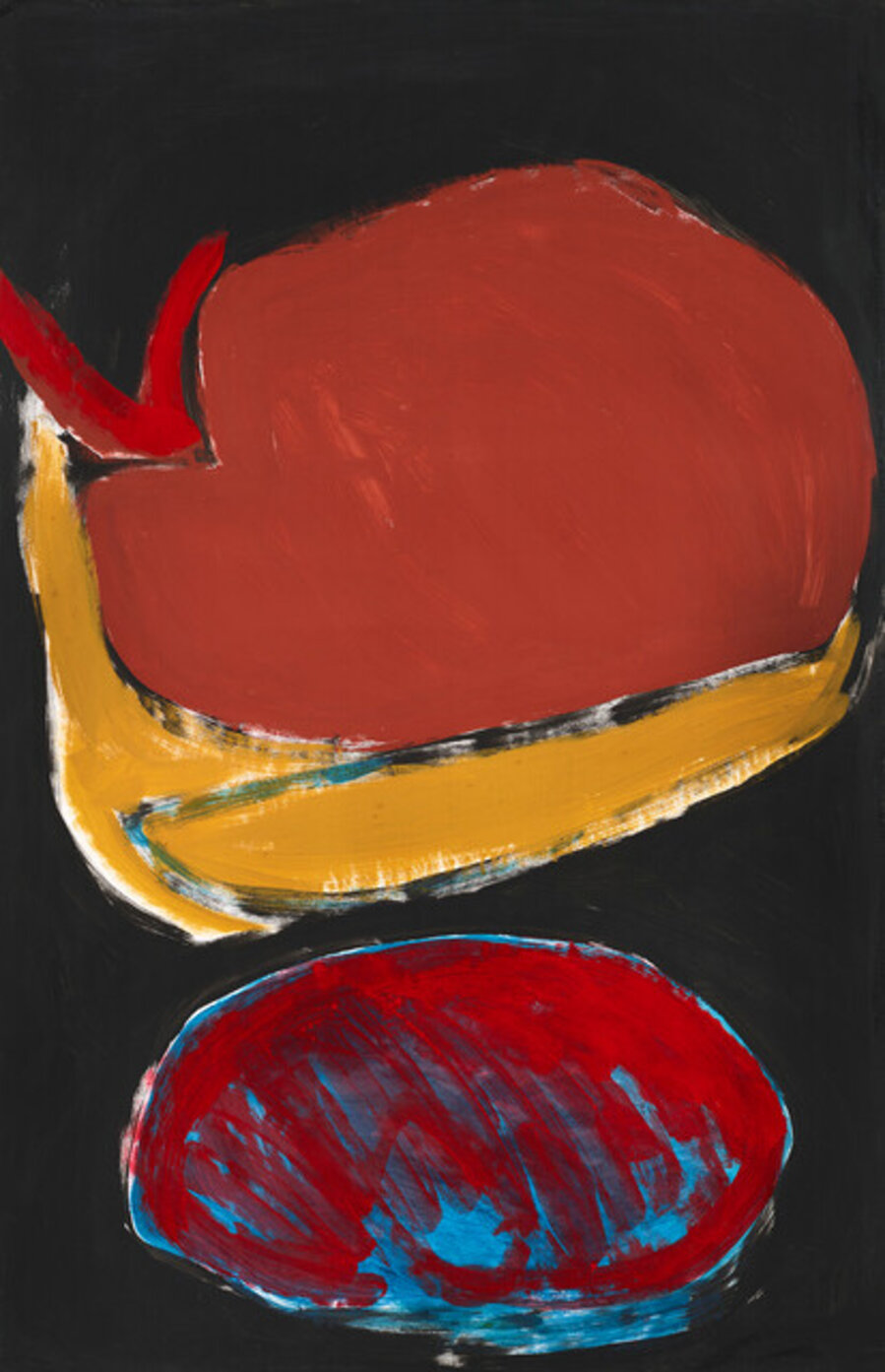 Untitled (Red, Yellow, and Orange)