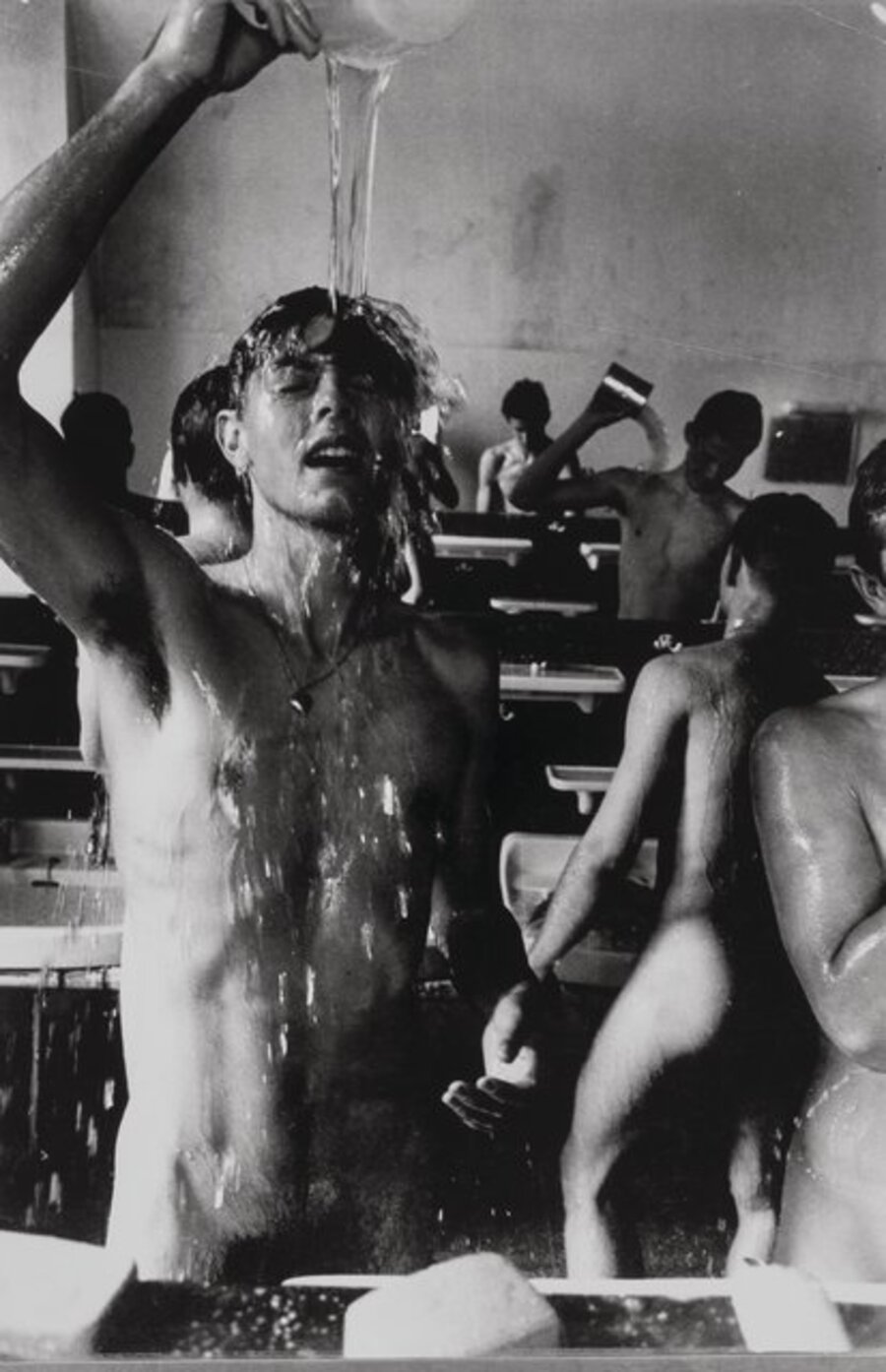 Mike in the "Shower," Schule Schloss Salem, Germany