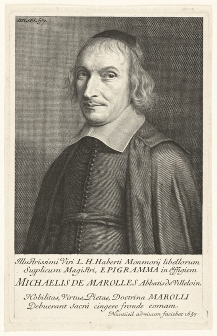 Michel de Marolles, abb‚ de Villeloin