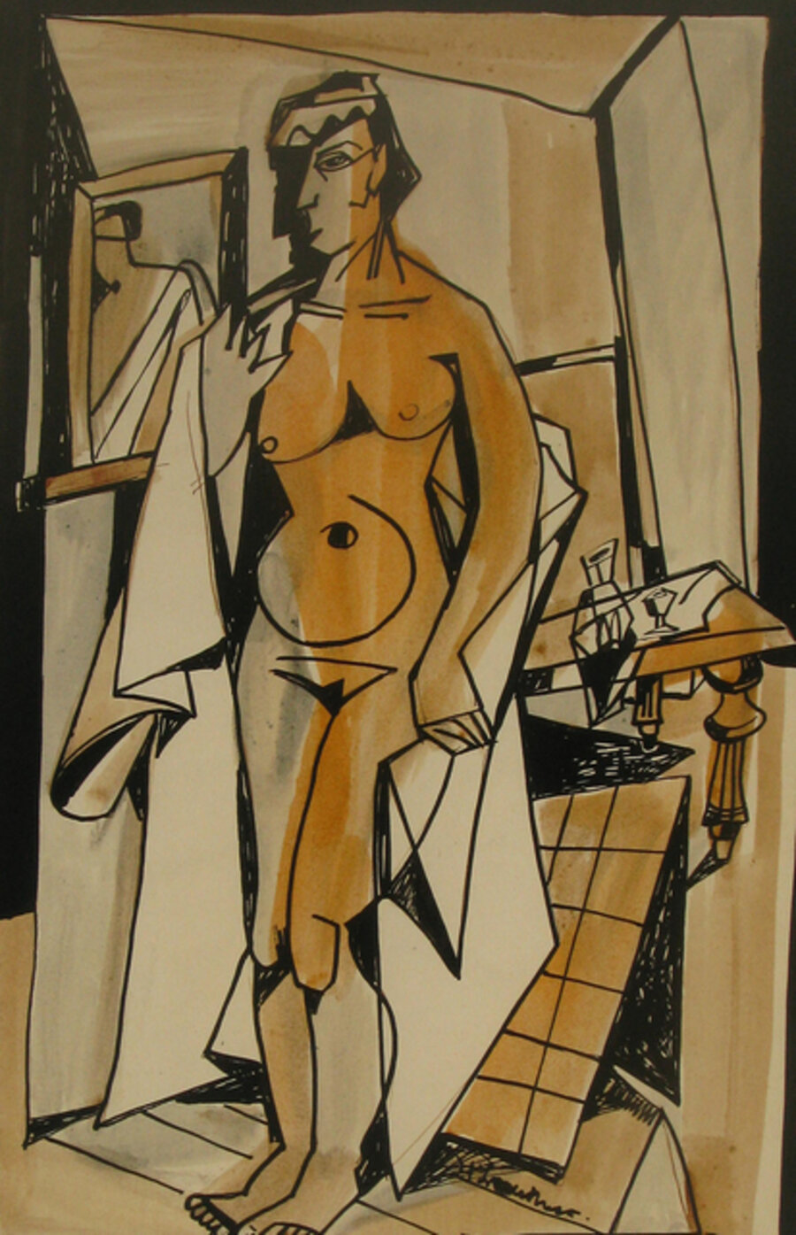 Standing Nude
