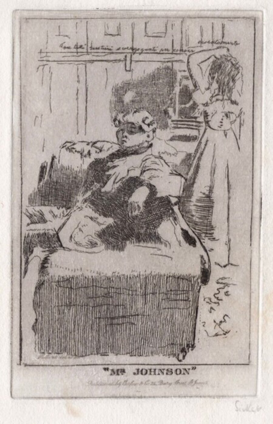 Mr Johnson (small plate)