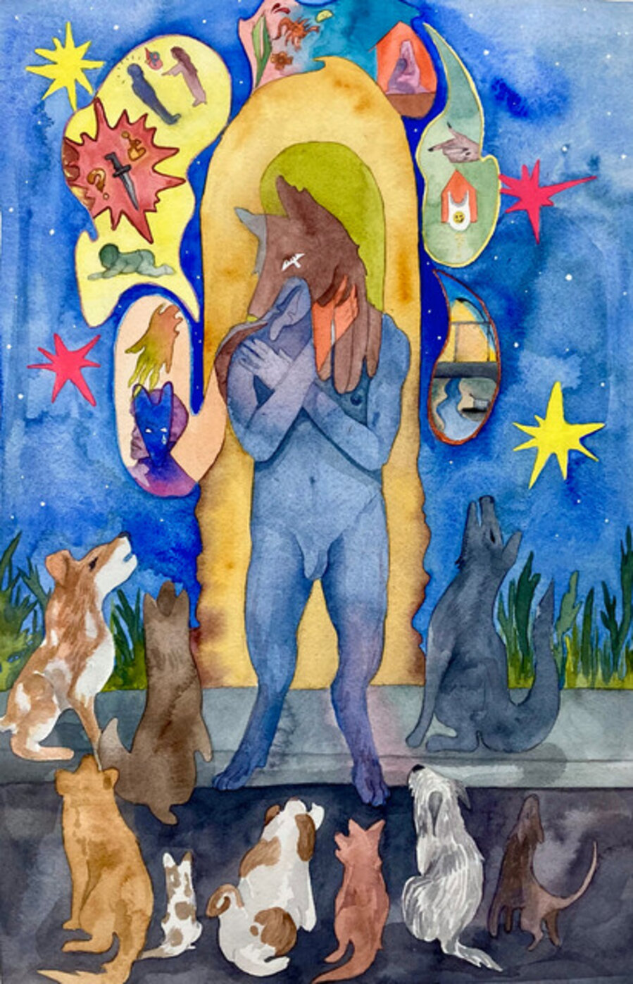 With The Tongue Of A Dog, Howl Woes Of Fate To Strays