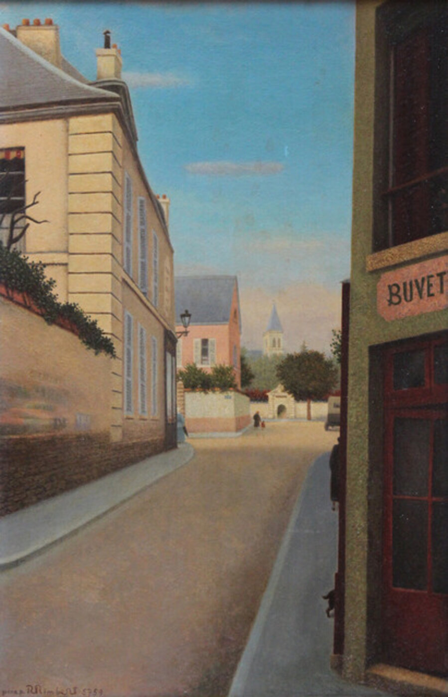 La rue montante