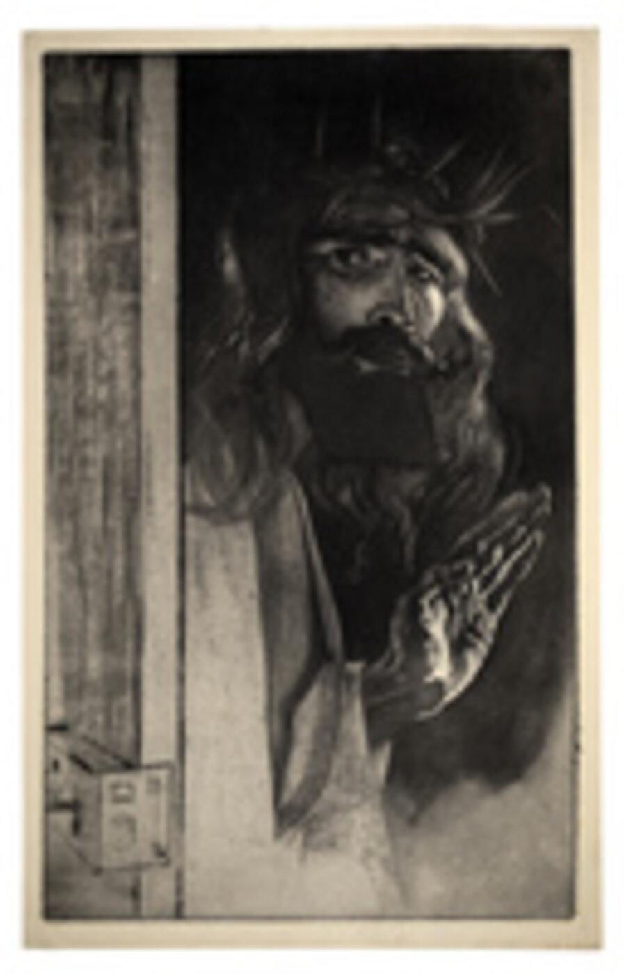 Self-portrait as Christ