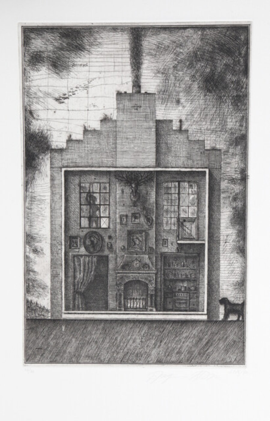 House with Stag's Head