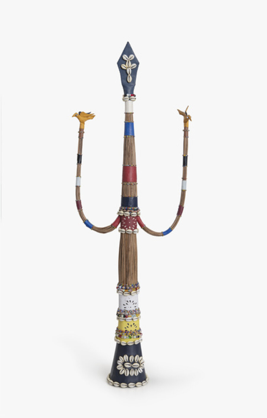 OPA EXIN EYE MEJI- Spear scepter with two birds