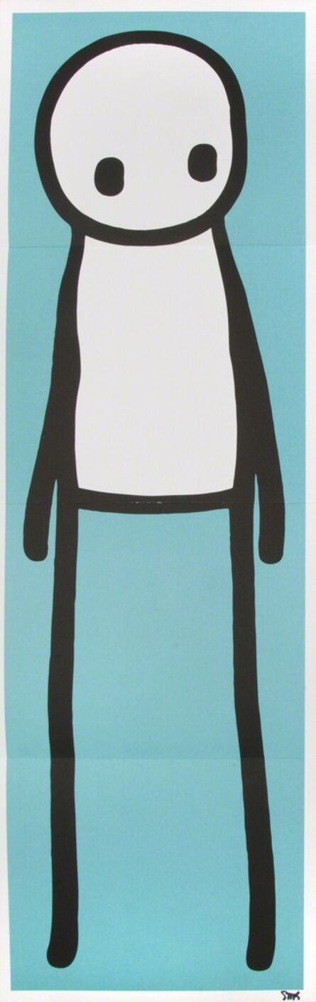 Stik, ‘Teal Stik Signed Poster’, 2015