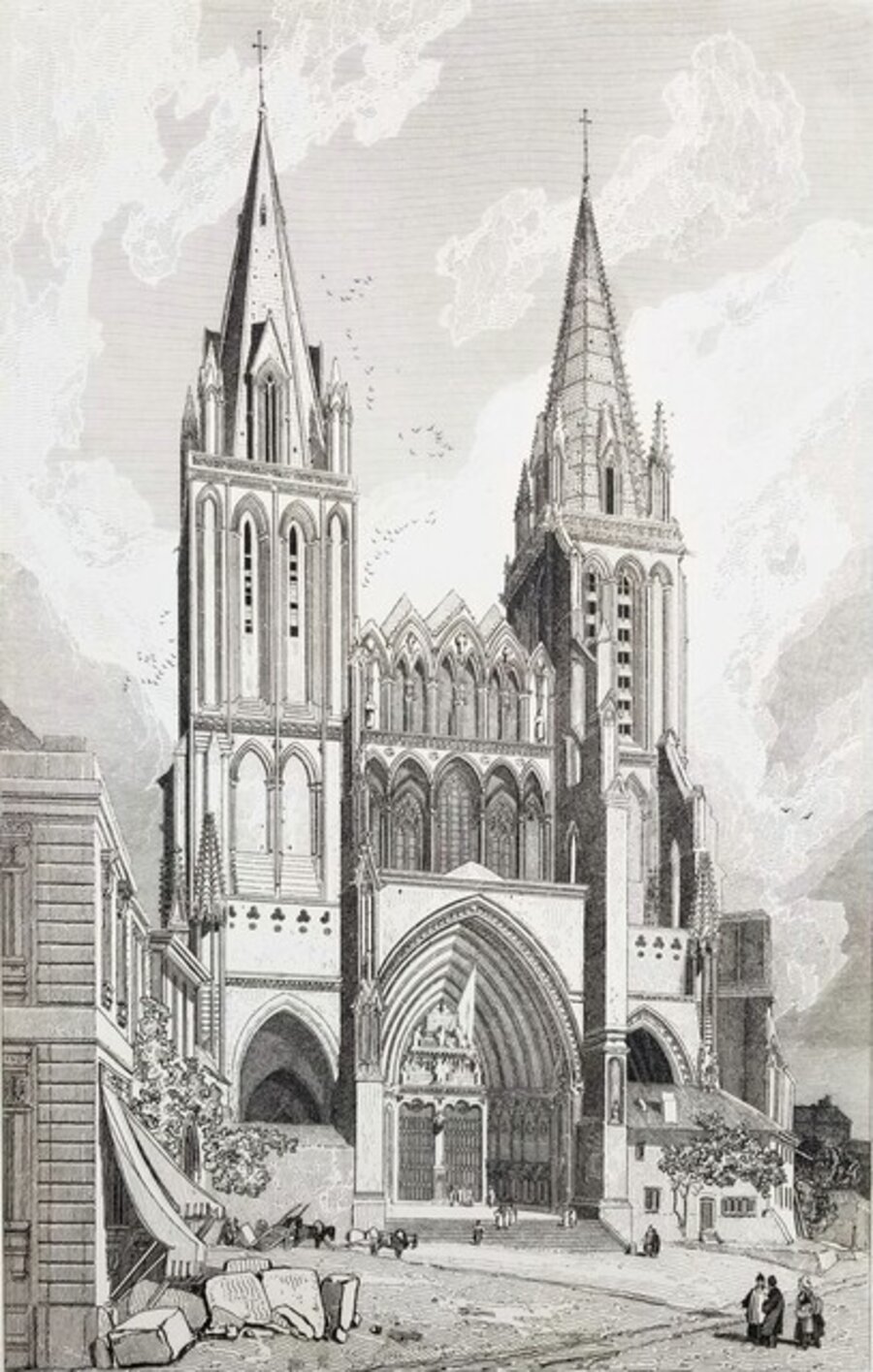 Cathedral Church of Notre Dame, at Séez (West Front)