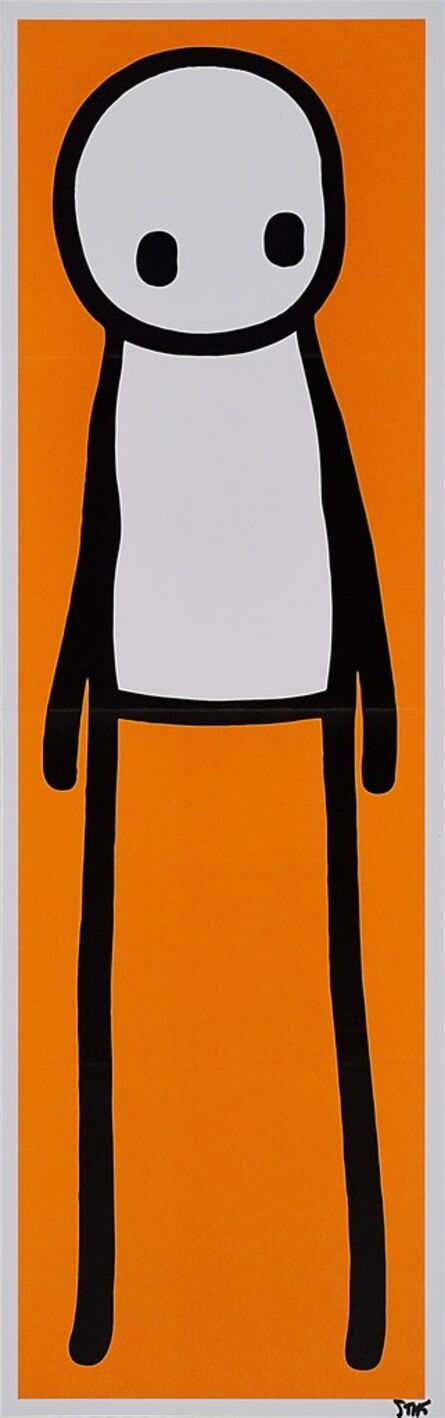Stik, ‘Standing Figure, Signed Print Together with Signed and Illustrated Book, "Stik"’, 2015/2016