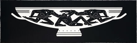 Cleon Peterson, ‘'End of Empire, Kylix' (black)’, 2018