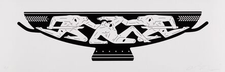 Cleon Peterson, ‘End Of Empire, Kylix (Black and White) (two works)’, 2018