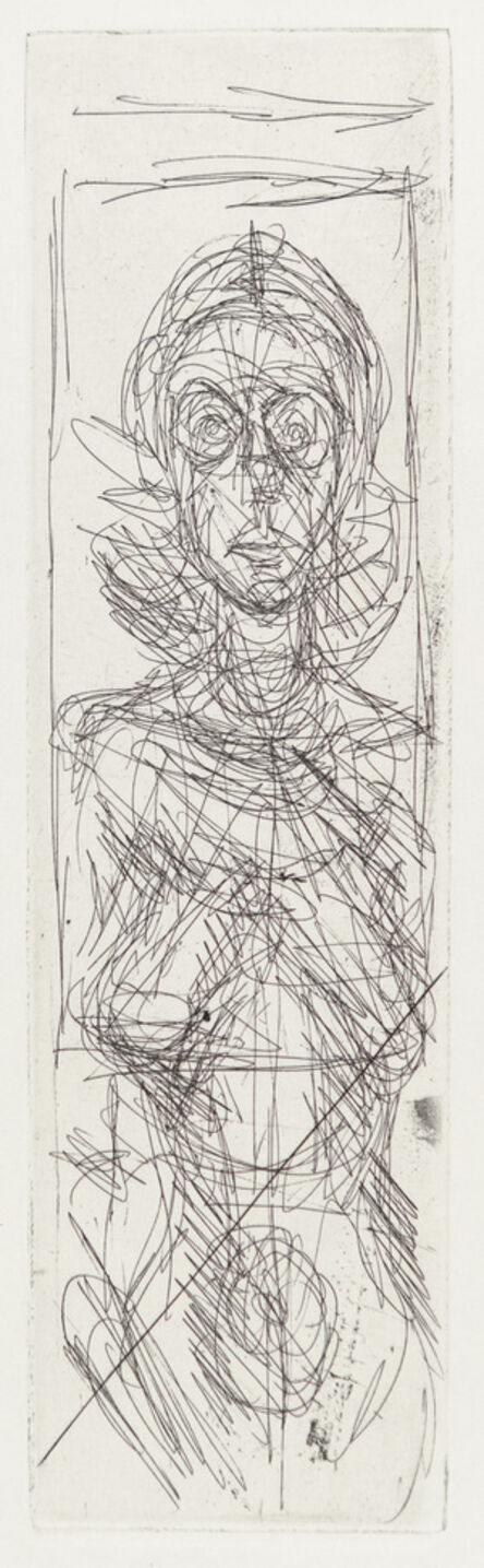 Alberto Giacometti, ‘Annette de face’, 1955
