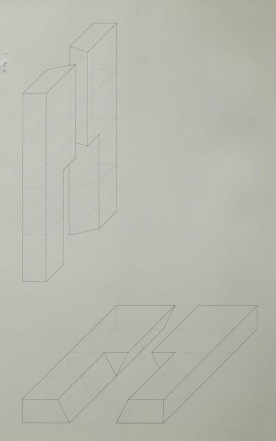 Untitled geometric compositions