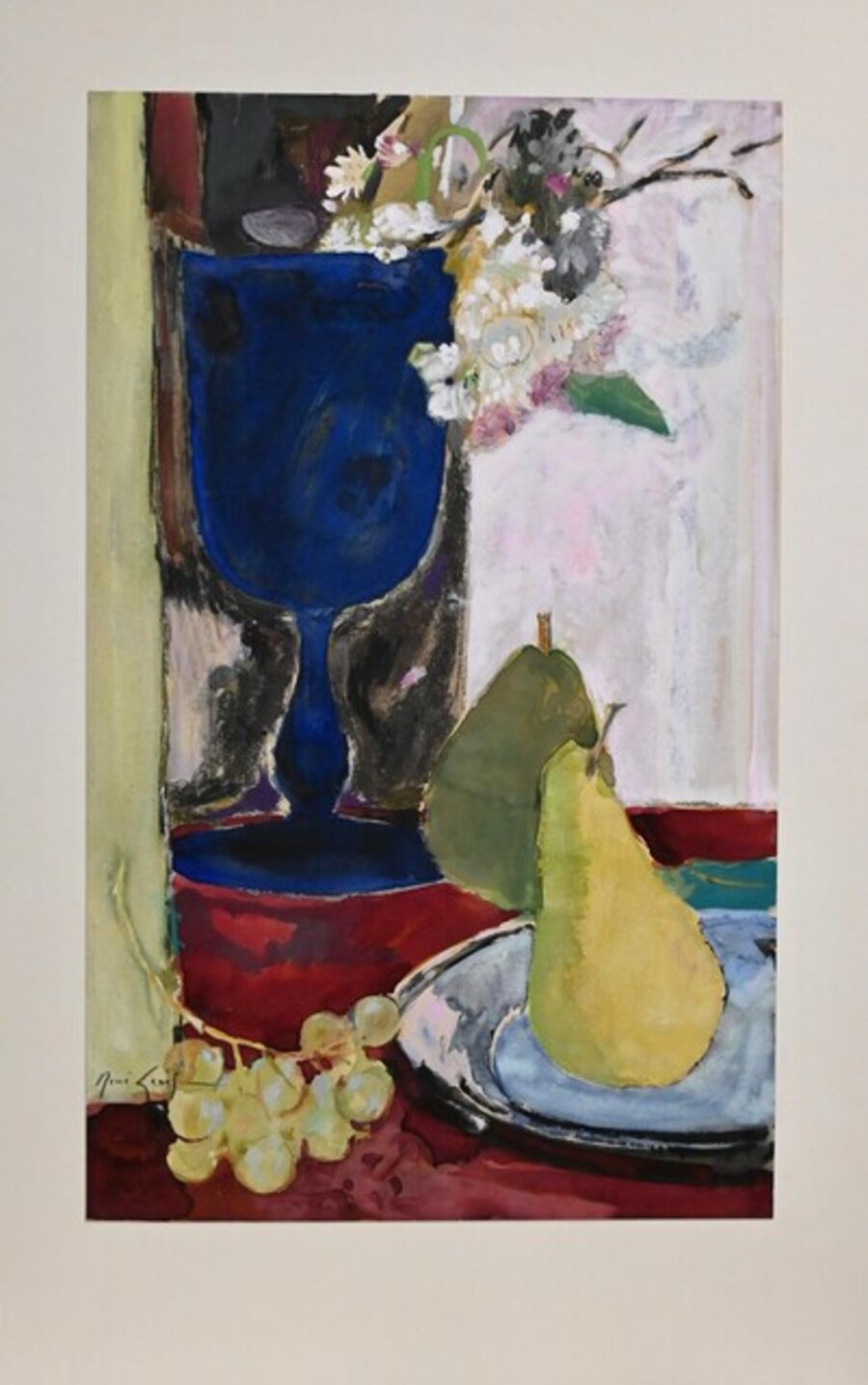 Nature morte aux raisins blancs