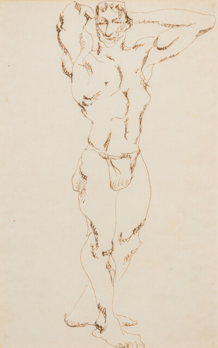 Standing Male Nude