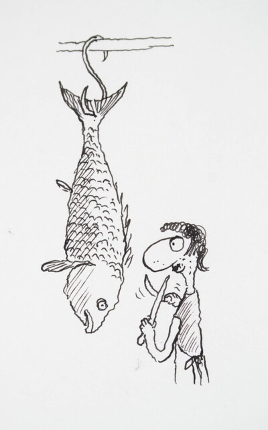 Untitled (Fish Hook)