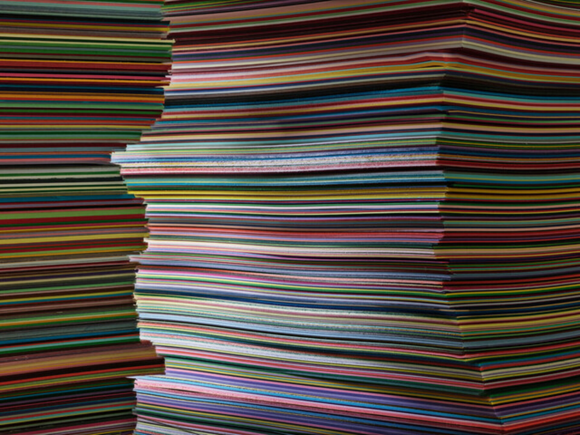 Colored Paper Abstraction #2