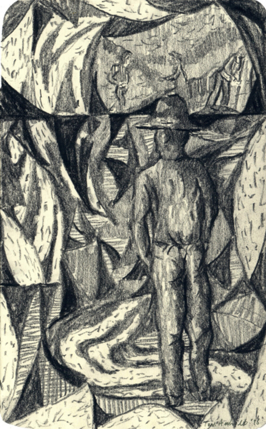 Man Mining (Study)