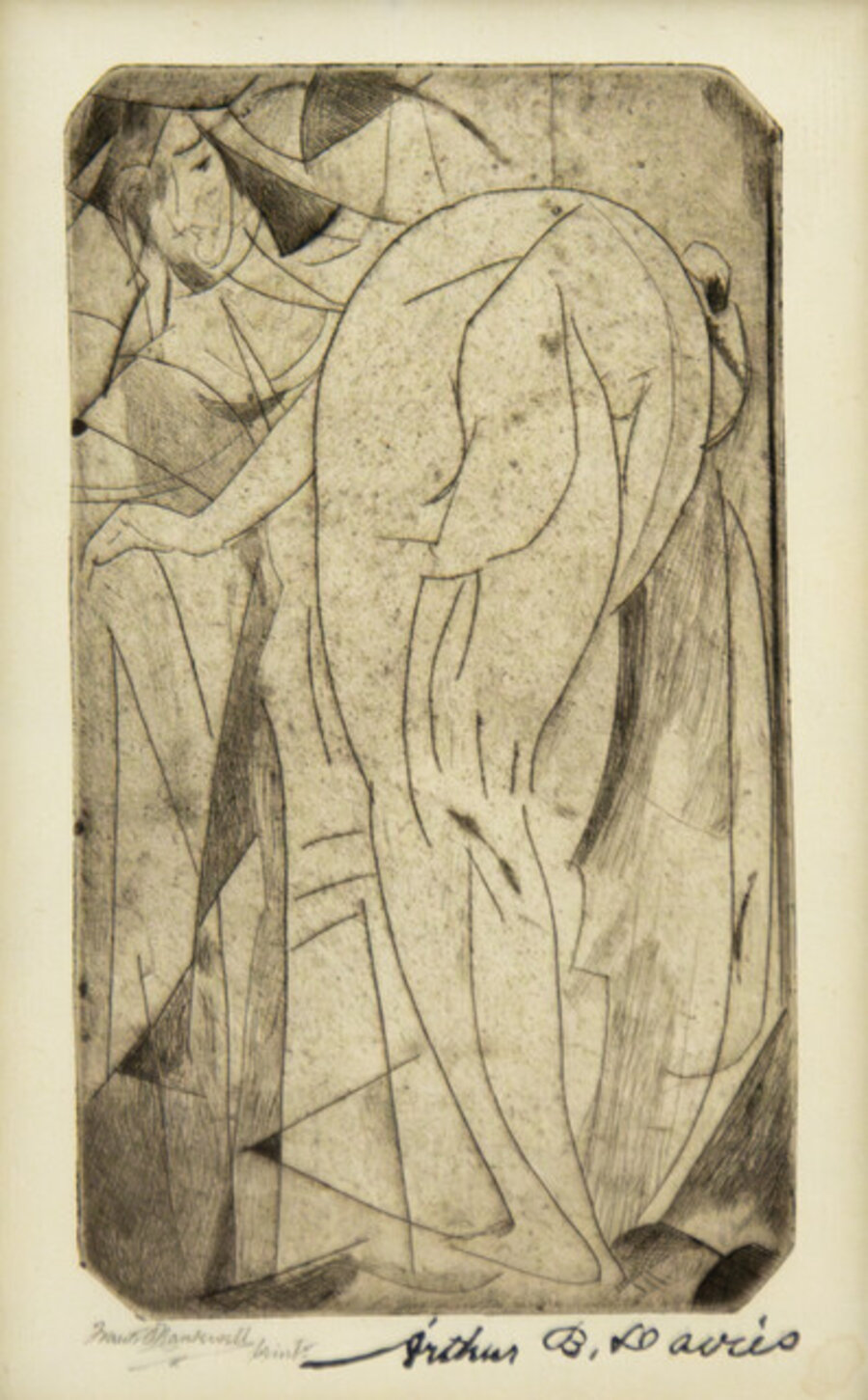 Bathing Woman and Servant