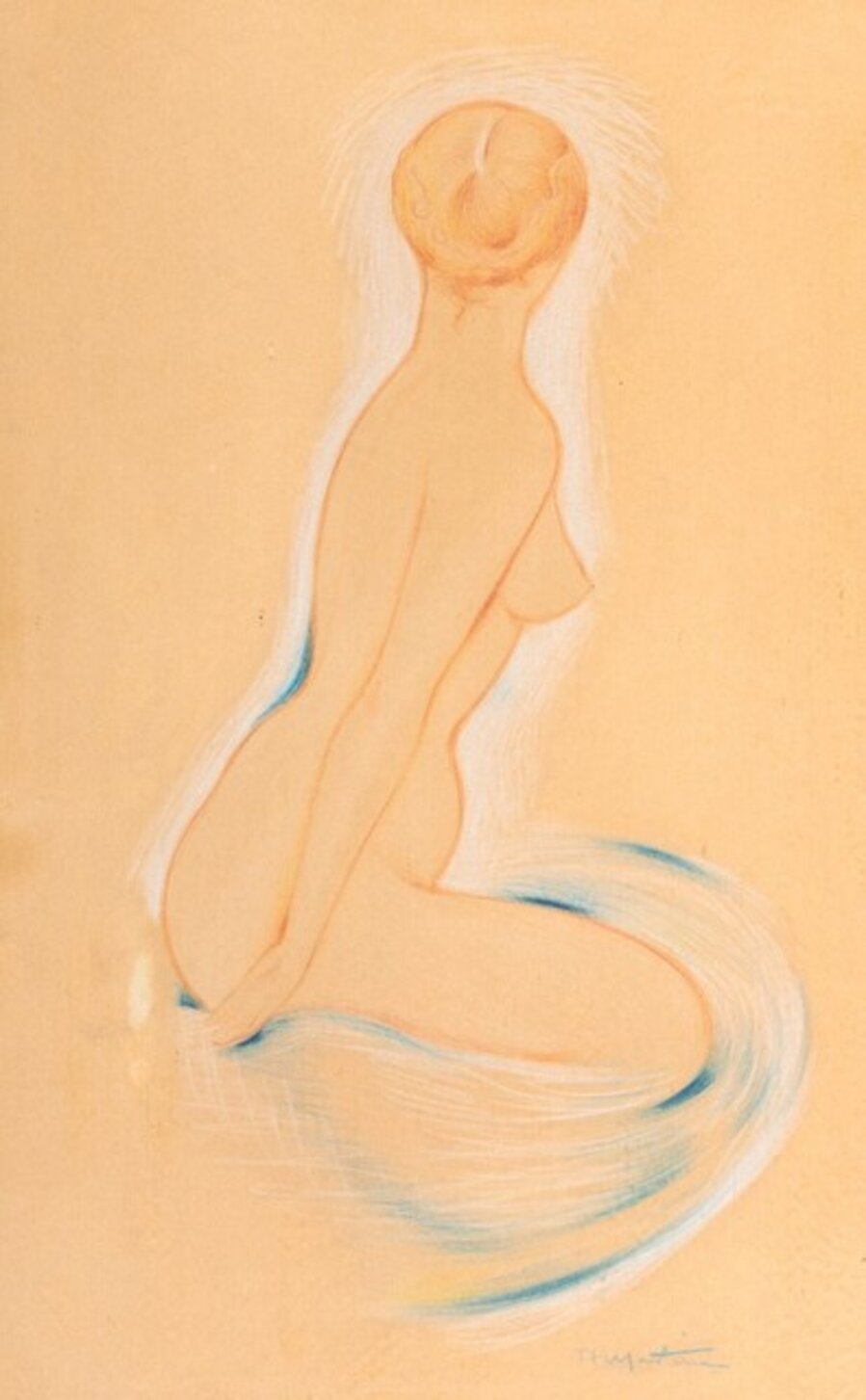 Naked from behind