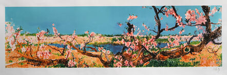 Zhou Chunya 周春芽, ‘Peach Blossom 桃花’, 2012