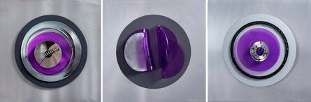 Fanny Finkelman Szyller, ‘Assembler Violeta N° 1, 2 and 3 (Triptych) Wall sculpture’, 2021